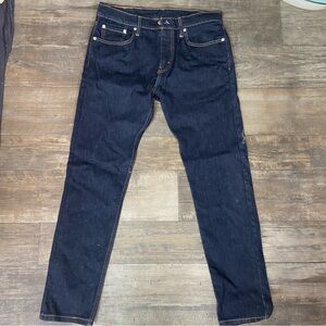 Levi's 512 Dark Indigo Straight Jeans W32 L32